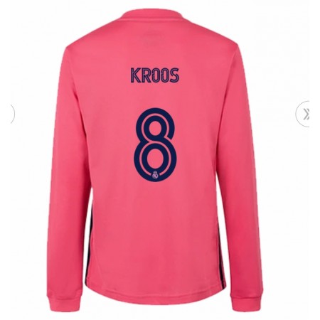 Koszulka Real Madryt Toni Kroos 8 Wyjazdowe 2020-2021 - Koszulki Piłkarskie(L/S)